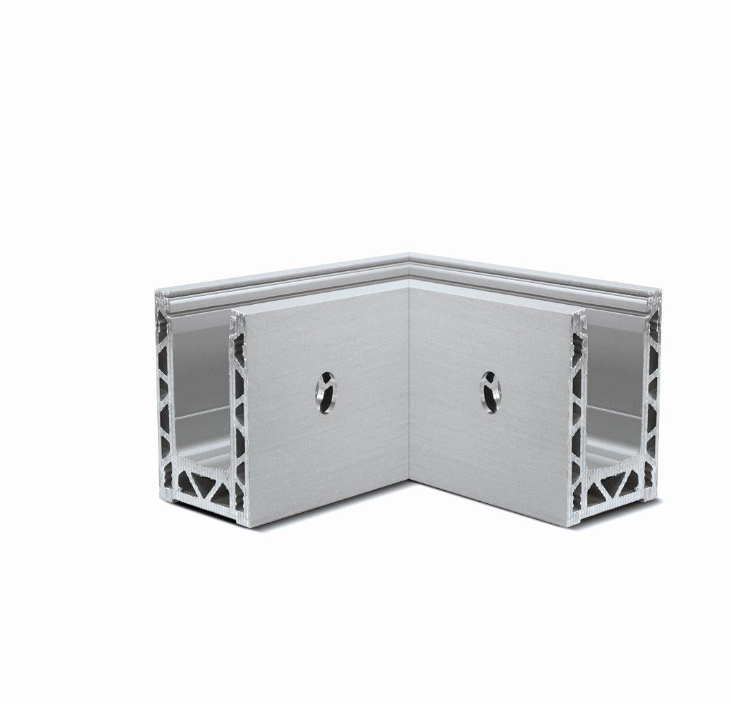 Fast Track Side Mount Inside Corner - Model 1020 - The Balustrade Store