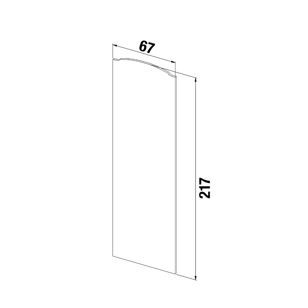 Fast Track Side Mount End Cap Right - Model 2020 - The Balustrade Store