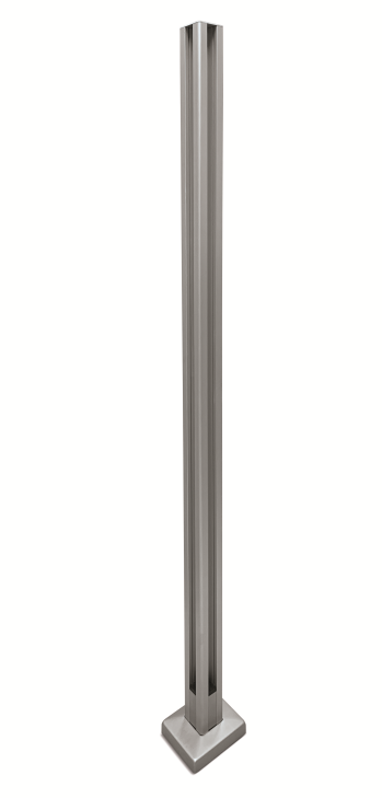 Elite Elegant Balustrade Posts - Silver Colour - The Balustrade Store