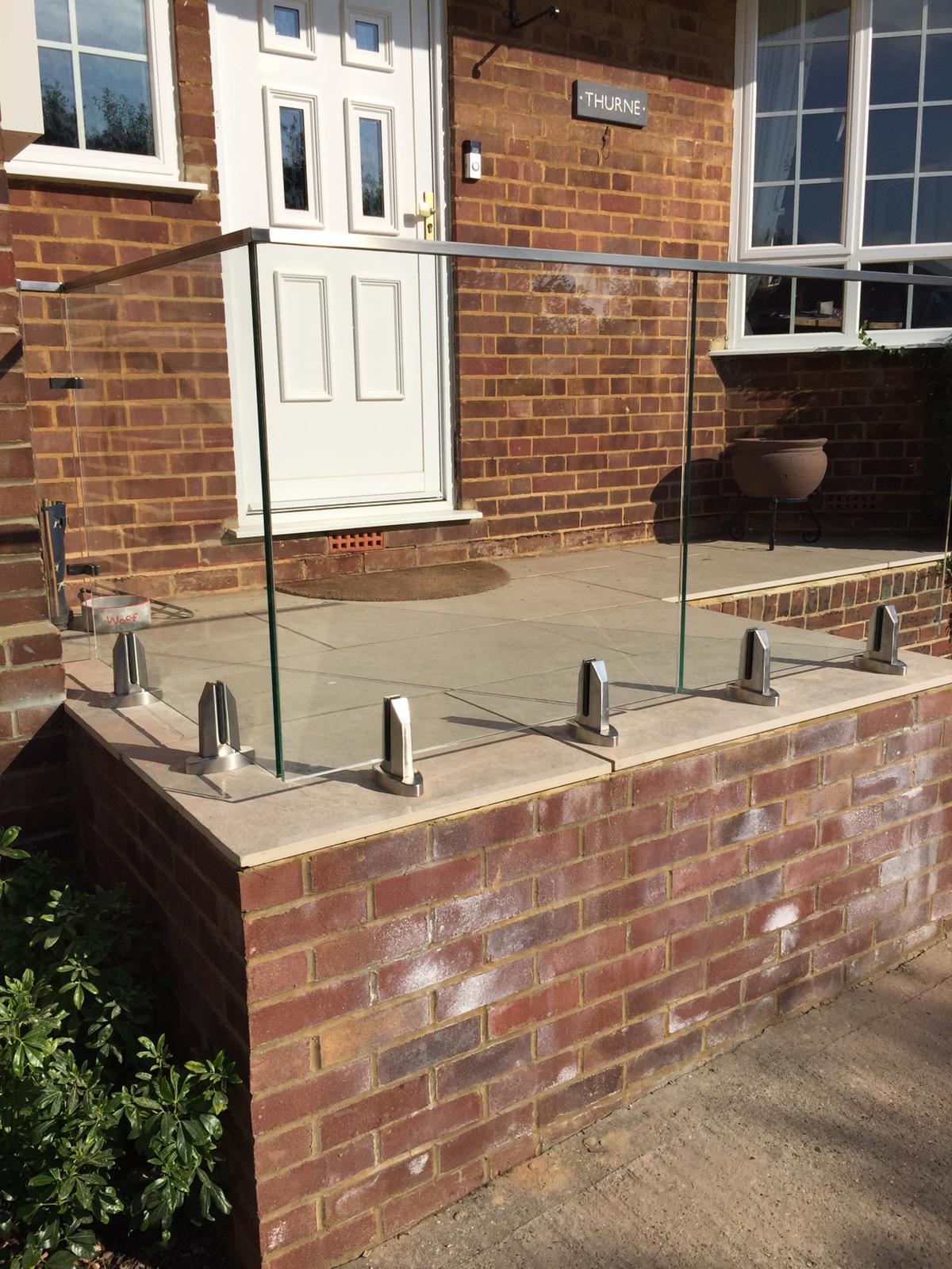 12mm Toughened Glass Panels - For use with Top Mount Mini Posts / Spigots - The Balustrade Store