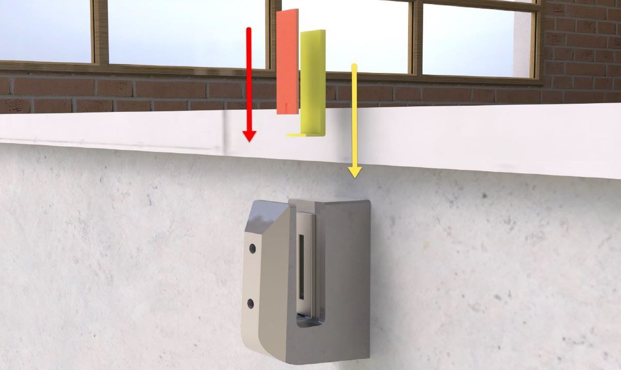 Side Fixed Mini Post Spigot - Satin Polished - The Balustrade Store