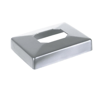 Square Base MAGESTIC Mini Post Spigot for 12mm Glass - The Balustrade Store