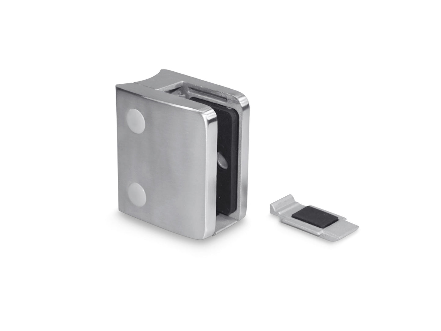 Glass Clamps - Model 35 - Radius Back 42.4mm | Heavy Duty - The Balustrade Store