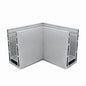 Fast Track Top mount inside/outside corner - Model 3010 - The Balustrade Store