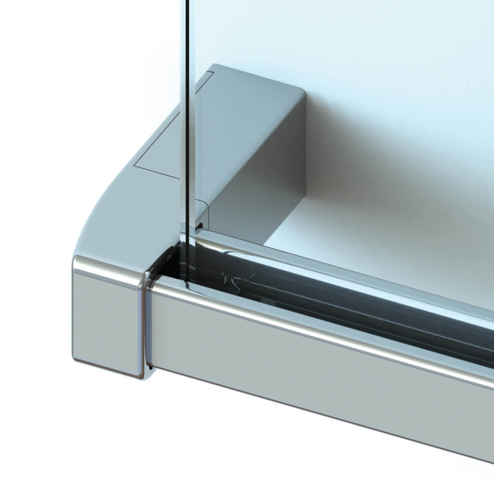 Elite Vista Juliet Balcony Bracket Set (LH & RH) For 40 x 30mm Slotted Tube