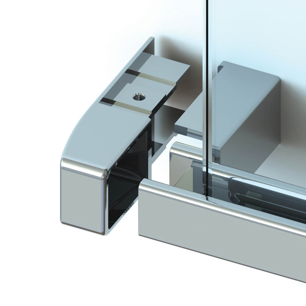 Elite Vista Juliet Balcony Bracket Set (LH & RH) For 40 x 30mm Slotted Tube