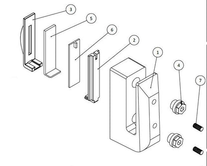 Side Fixed Mini Post Spigot - Satin Polished - The Balustrade Store