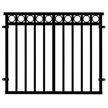 Fortitude Traditional Juliet Balcony – W1314 x H1120mm (Zinc + UV Powder) - The Balustrade Store