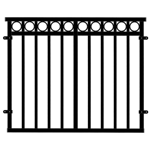 Fortitude Traditional Juliet Balcony – W1314 x H1120mm (Zinc + UV Powder) - The Balustrade Store