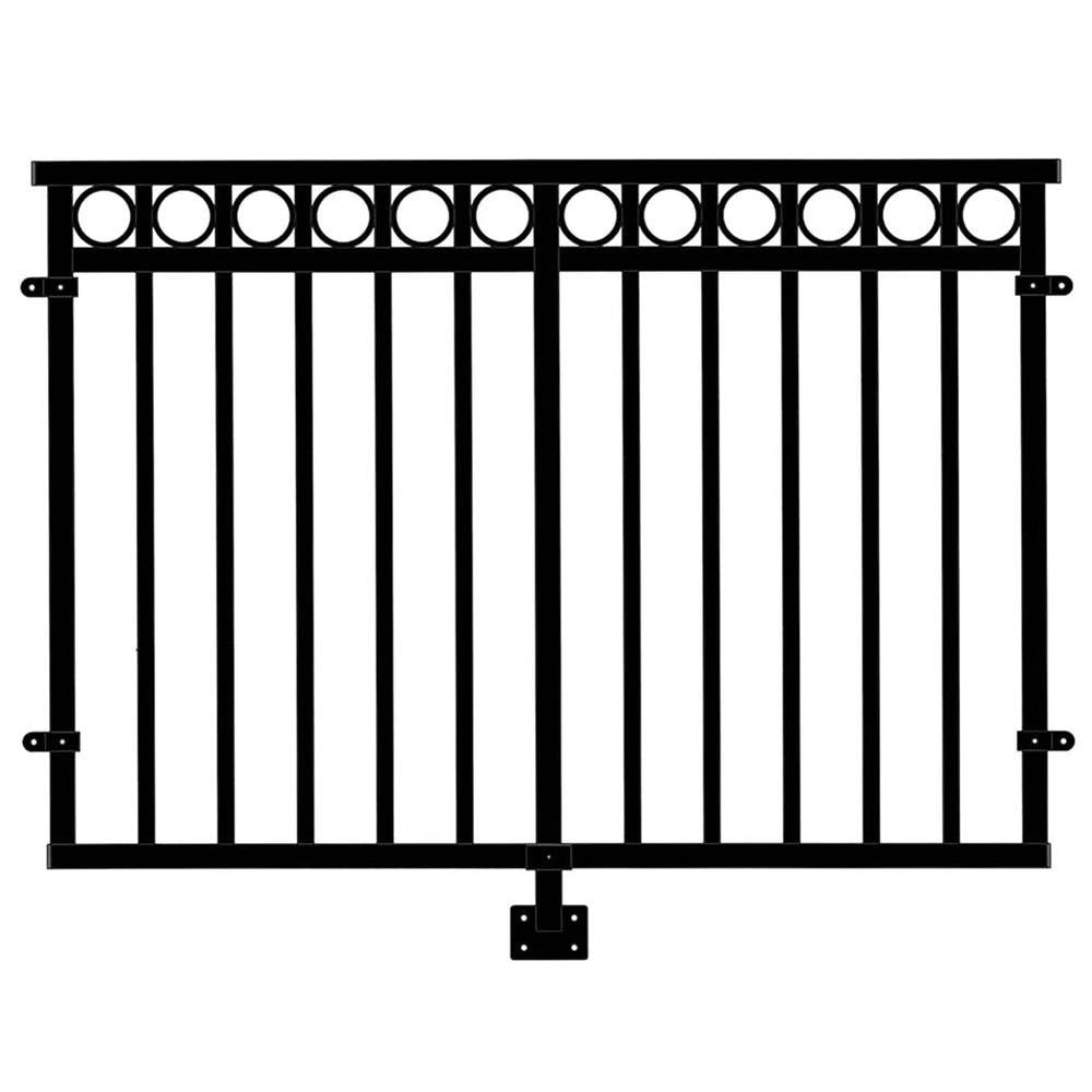 Fortitude Traditional Juliet Balcony – W1564 x H1120mm (Zinc + UV Powder) - The Balustrade Store