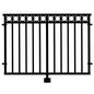 Fortitude Traditional Juliet Balcony – W1564 x H1120mm (Zinc + UV Powder) - The Balustrade Store