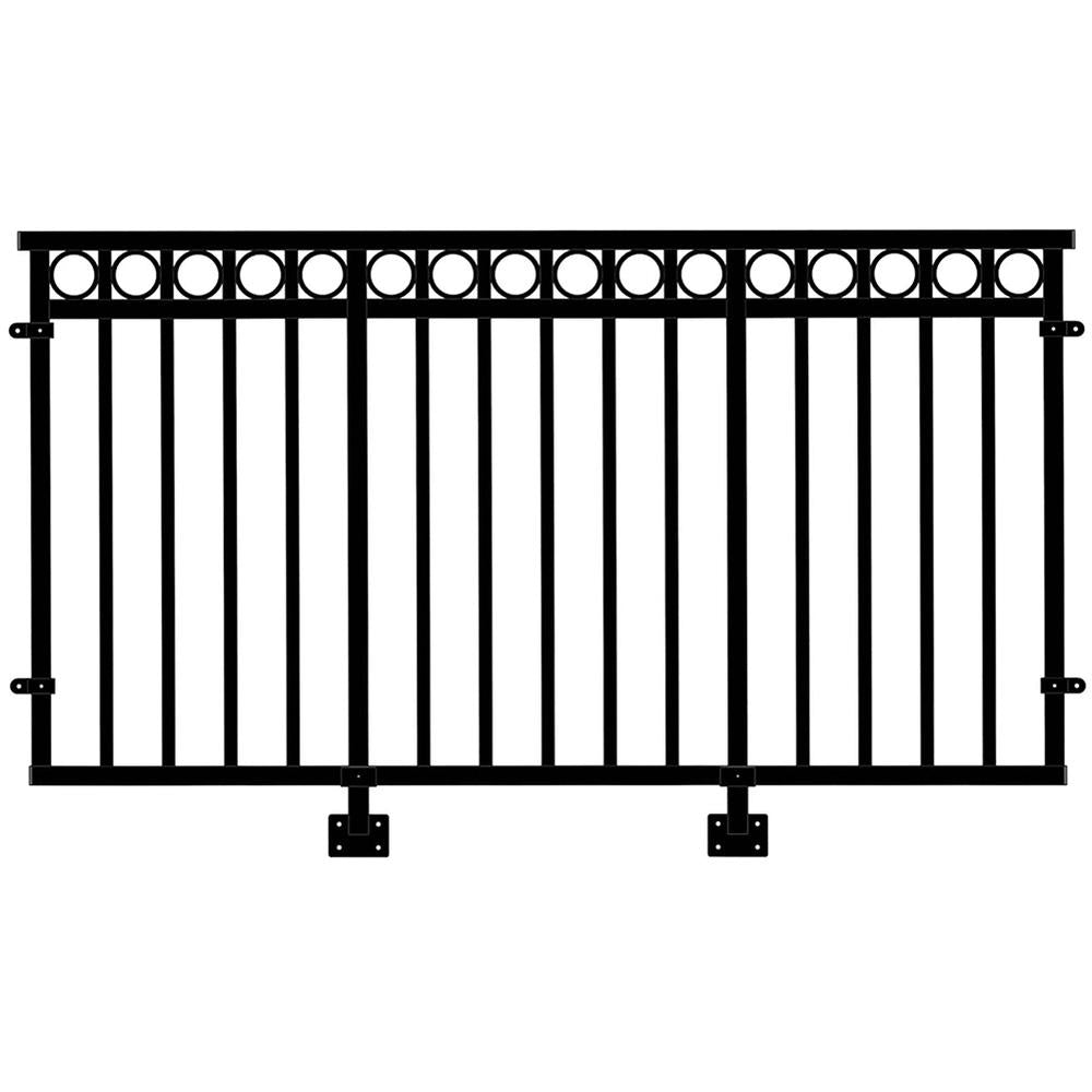 Fortitude Traditional Juliet Balcony – W2077 x H1120mm (Zinc + UV Powder) - The Balustrade Store