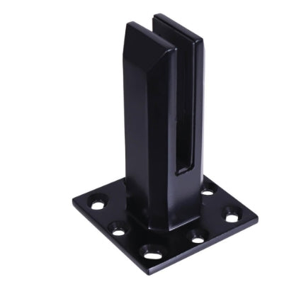 Square Base MAGESTIC Mini Post Spigot for 12mm Glass - The Balustrade Store