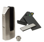 Glass Spigot Concealed Fixing Square Model 12 to 21.52mm Glass Duplex 2205 Satin - The Balustrade Store