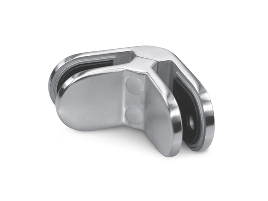 Glass Clamps - Model 32 - 90 Deg Corner| Stainless Steel - The Balustrade Store
