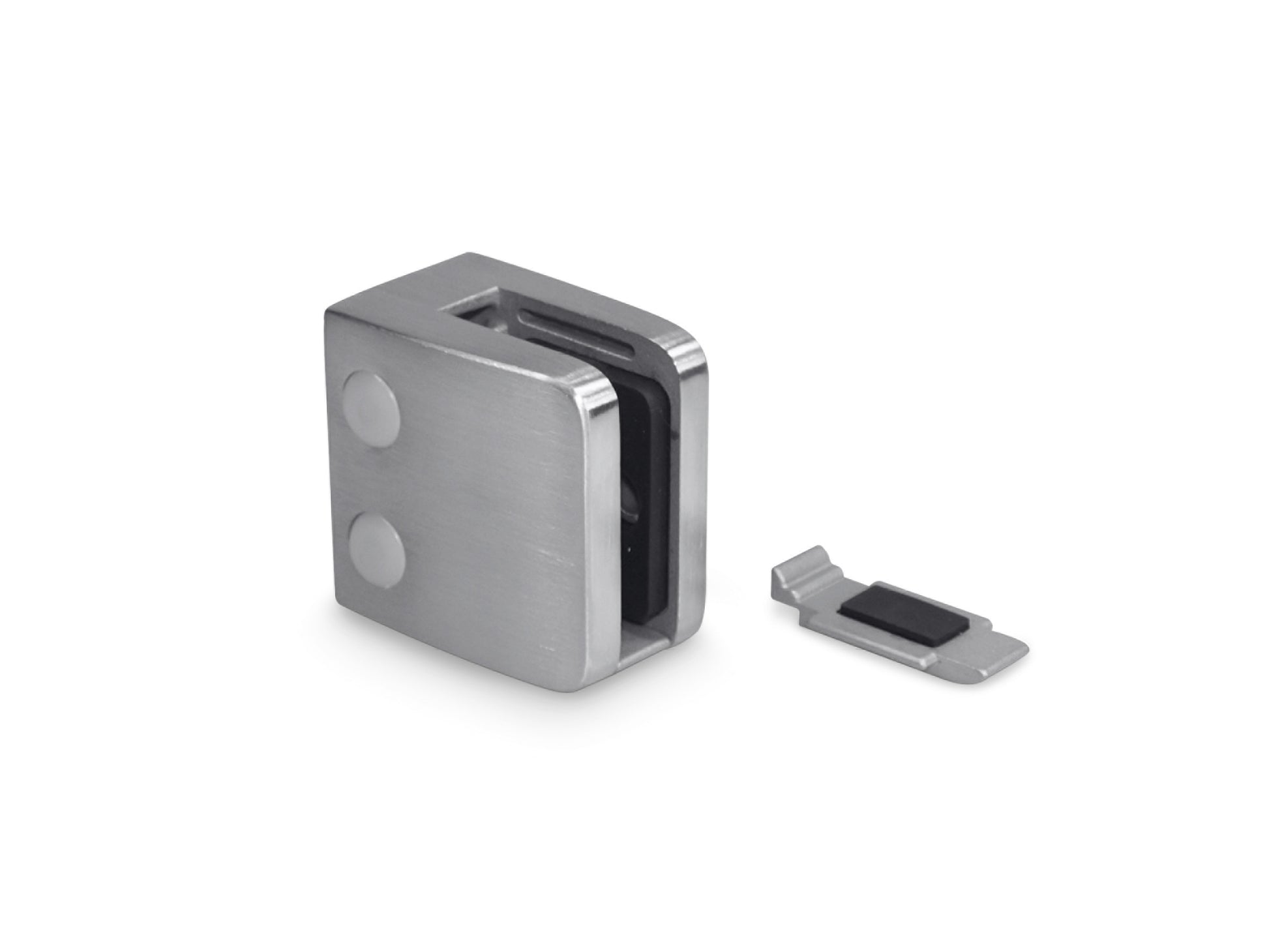 Glass Clamps - Model 34 - Flat Back | High Quality Stainless Steel - The Balustrade Store